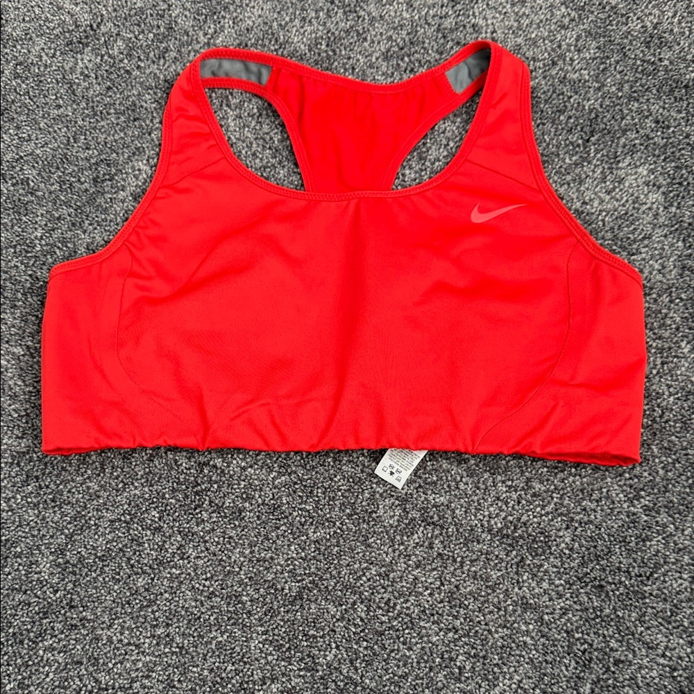 Nike Women's Vibrant Red Sports Bra